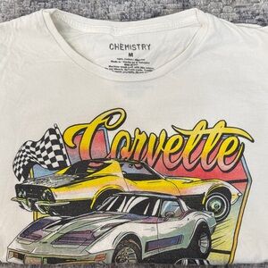 Chemistry White Cotton Tee